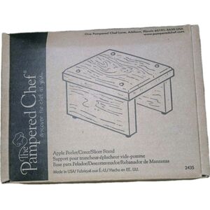 Pampered Chef Peeler, Slicer, Corer Stand NEW IN BOX